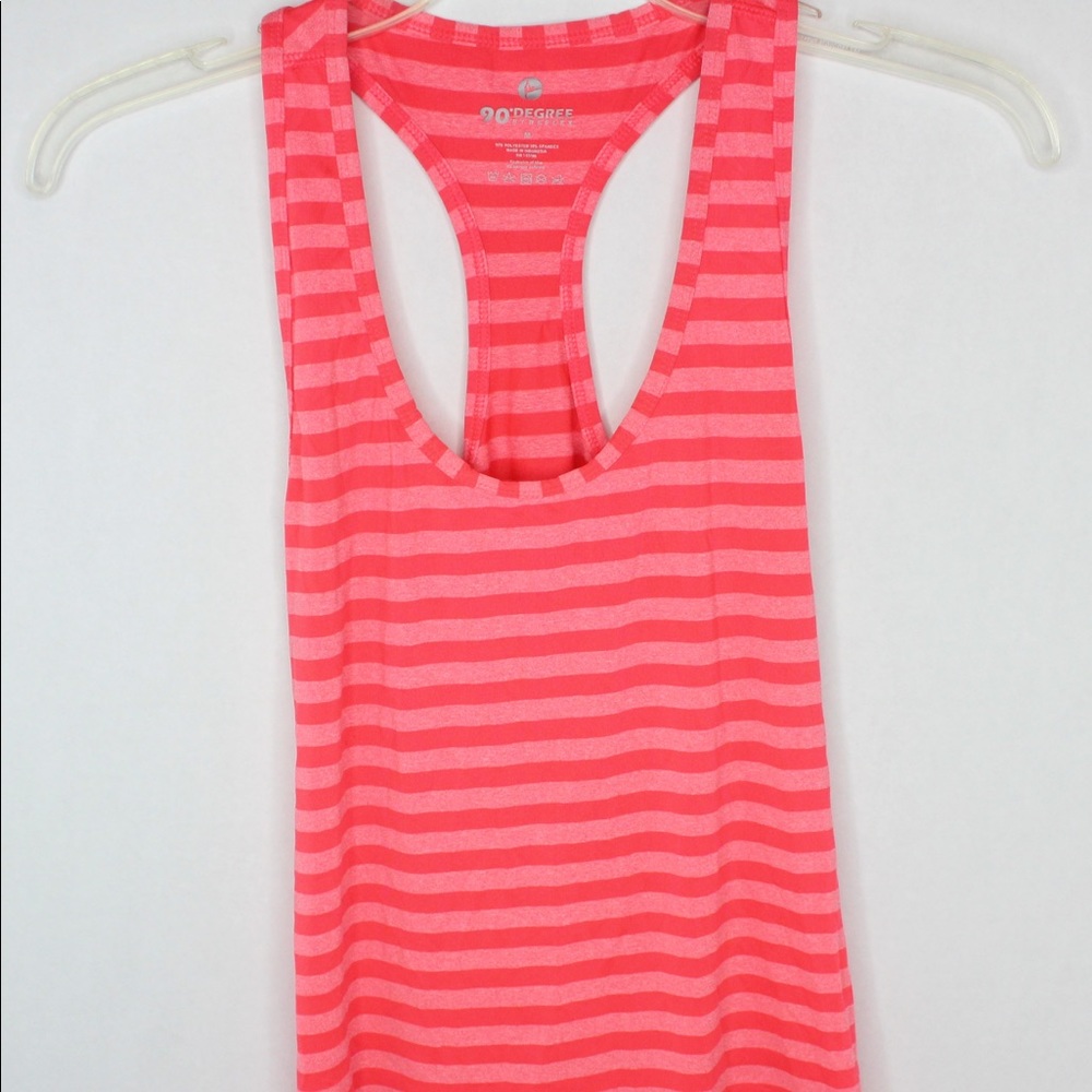 90 Degrees by Reflex workout top racerback size M